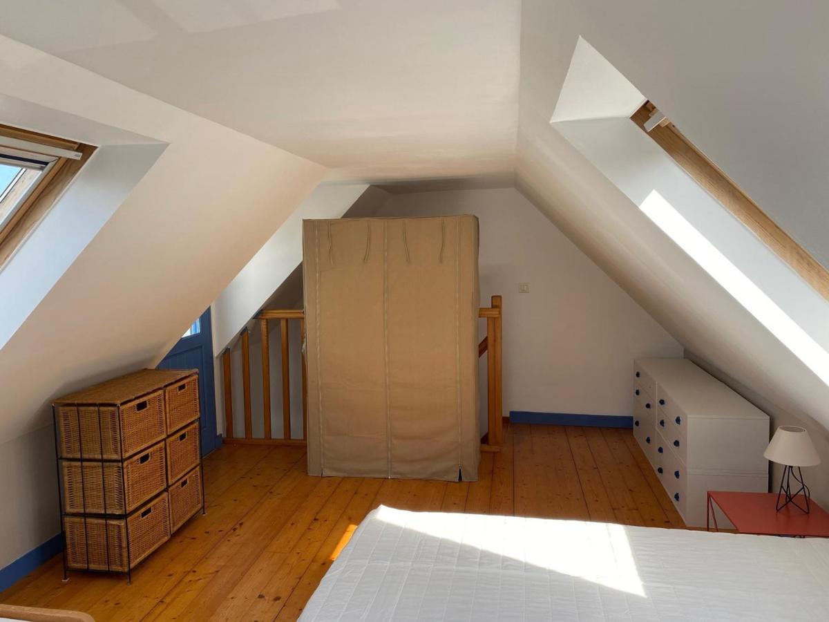 Maison Cosy 1 Chambre Avec Jardin, A 200M De La Plage Des Grands Sables - Fr-1-418-163 Locmaria Bagian luar foto
