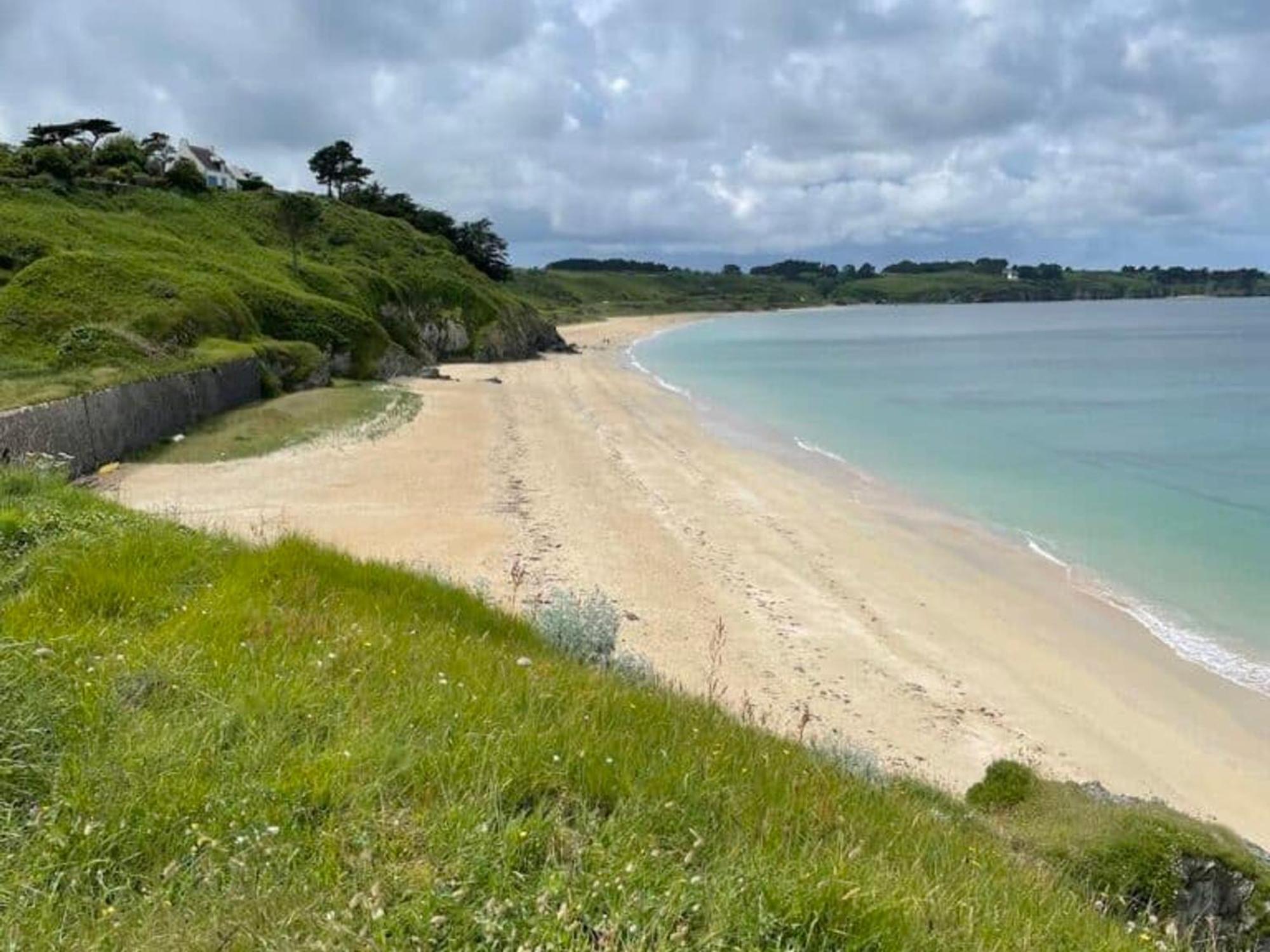Maison Cosy 1 Chambre Avec Jardin, A 200M De La Plage Des Grands Sables - Fr-1-418-163 Locmaria Bagian luar foto